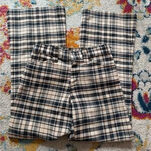 2 for $5 Vintage Kids 60s/70s Boy’s Plaid Slacks Size 22Inch Waist